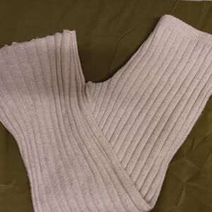 A New Day Cream Ribbed Joggers Versatile Knit